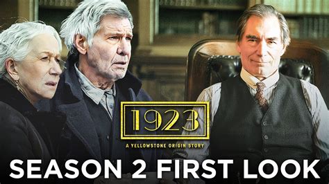 1923 Season 2 New Details Revealed Youtube