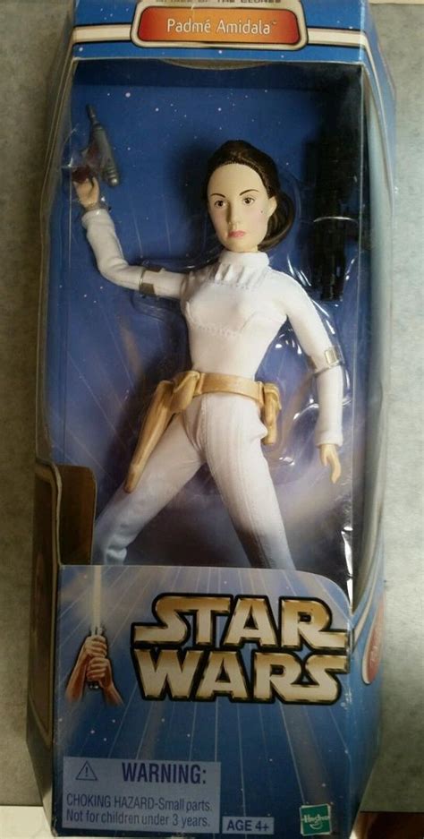 2002 Star Wars Attack Of The Clones Padme Amidala 12 Amp Quot Poseable Doll 1828868243