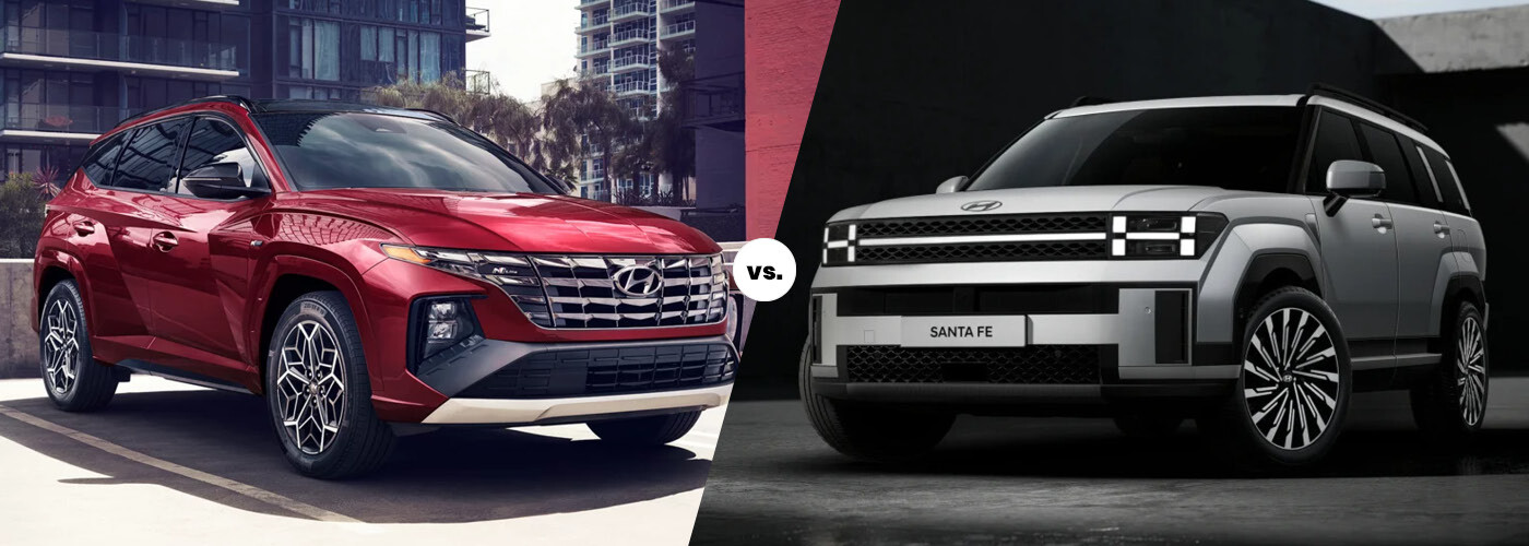 2024 Hyundai Tucson Vs 2024 Hyundai Santa Fe Suntrup Hyundai South