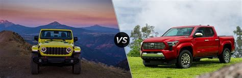 2024 Jeep Gladiator Vs Toyota Tacoma Lake City Cdjr
