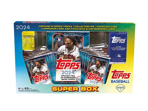 2024 Topps Series 1 Baseball Super Box Da Card World