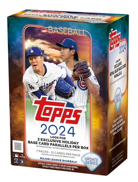 2024 Topps Update Value Box Baseball Checklist