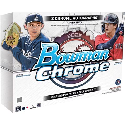 2025 Bowman Chrome Preorder Begins Monday Aug 11