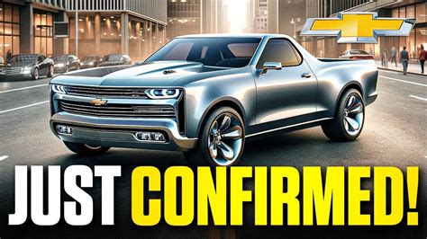 2025 Chevy El Camino S Stunning Comeback First Look