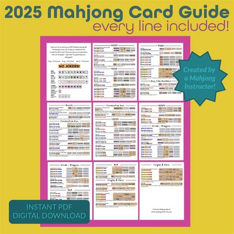 2025 Mahjong Card Release Date Announced: What to Expect