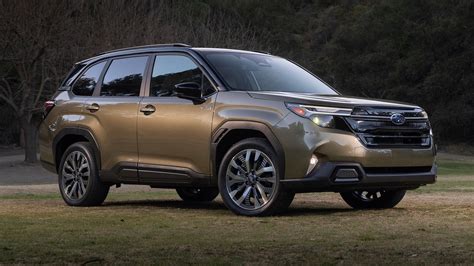 2025 Subaru Forester Hybrid First Look Granola Goes Gas Electric