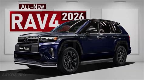 2026 Toyota Rav4 All New Cgi Sixth Gen Of The Best Selling Suv Flaunts Unofficial Hues