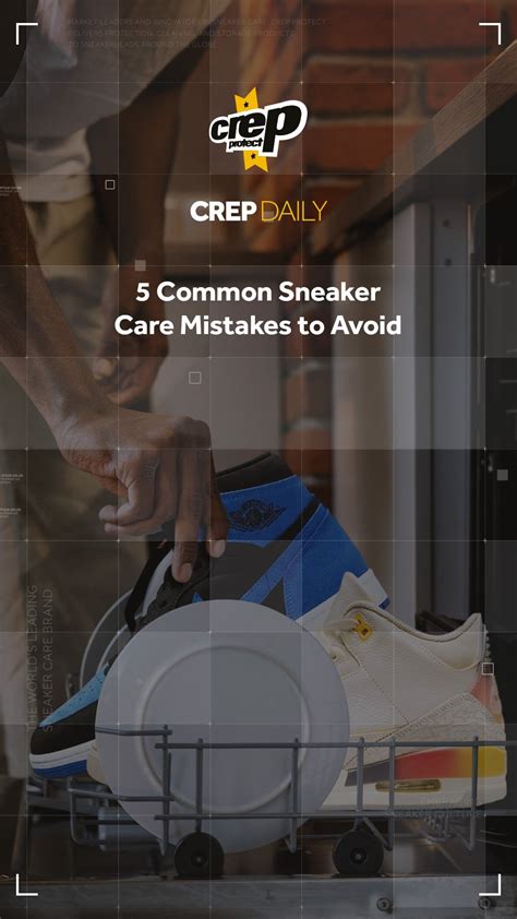 5 Common Sneaker Care Mistakes To Avoid Crepprotect