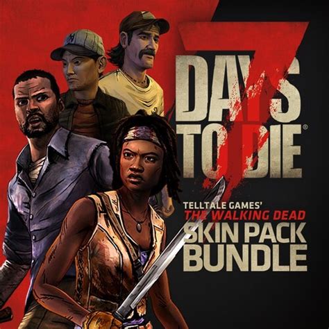 7 Days To Die The Walking Dead Skin Pack Bundle
