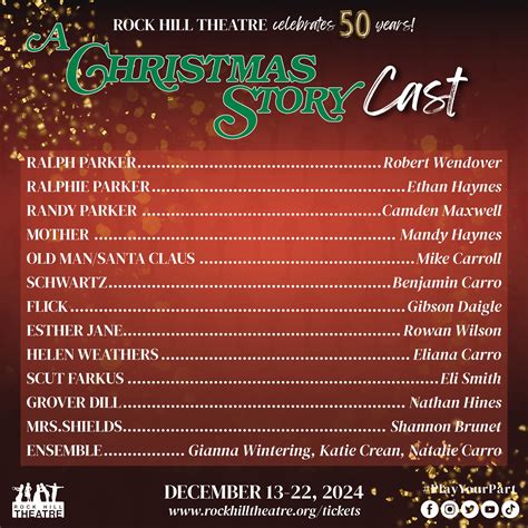 A Christmas Story Family Play Performances Rock Hill Theatre