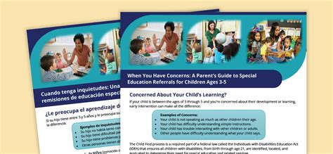 A Parent S Guide To Special Education Referrals For Children Ages 3 5 Texas Sped Support