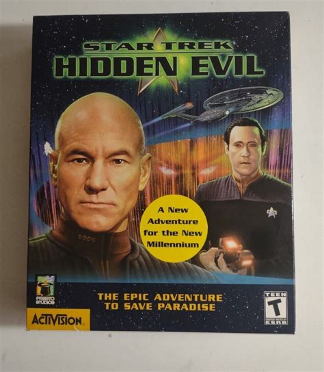 Activision Star Trek Hidden Evil Pc Game Brand New