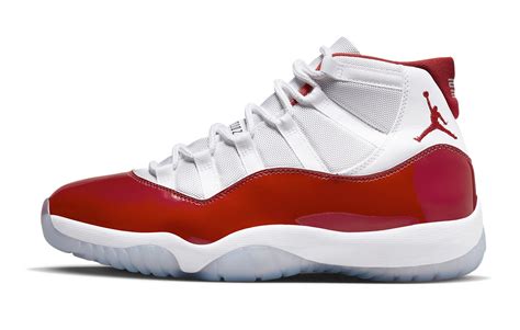 Air Jordan 11 Amp Quot Cherry Amp Quot White Varsity Red Release Sneakernews Com