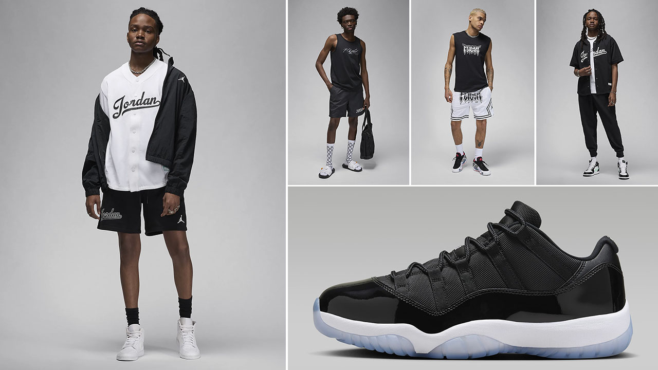 Air Jordan 11 Low Space Jam Matching Outfits