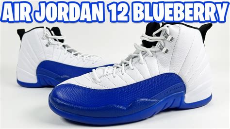 Air Jordan 12 Blueberry 2024 Review Cherry French Blue Comparison Youtube
