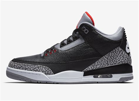 Air Jordan 3 Amp 39 Black Cement Reimagined Amp 39 Expected November 2024 The Drop Date