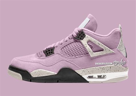 Air Jordan 4 Orchid Aq9129 501 Sneakerfiles