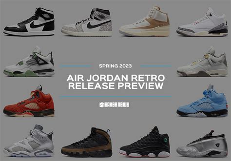 Air Jordan Release Dates Spring 2025