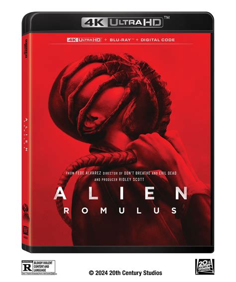 Alien Romulus Will Be Released On 4K Ultra Hd Blu Ray Dvd And Limited Edition Steelbook This December The Arts Shelf