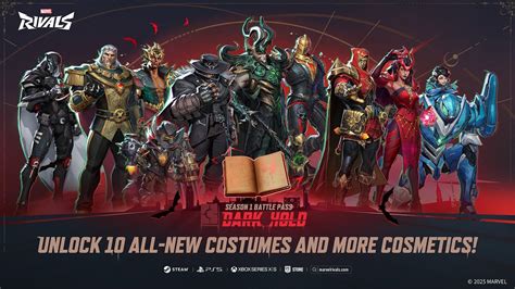 All Marvel Rivals Season 1 Battle Pass Skins And Rewards