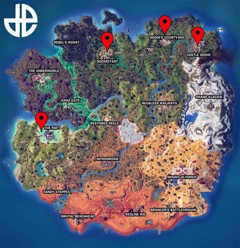 All New Locations In Fortnite Chapter 5 Season 4 Revealed