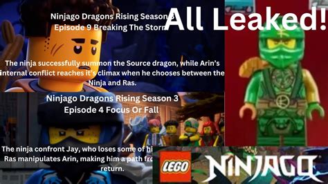 All Season 3 Episode Descriptions Leaked Massive Ninjago Dragons Rising Season 3 News