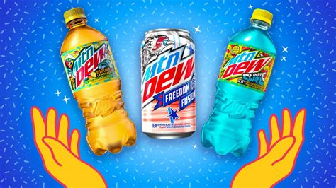 All The New Mountain Dew Flavors From 2024 Ranked Sporked