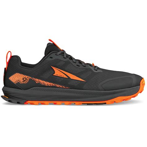 Altra Lone Peak 9 Trail Running Shoes Men Black Orange Bike24 Altra Lone Peak 9 Trail Running Shoes Men Black Orange Bike24