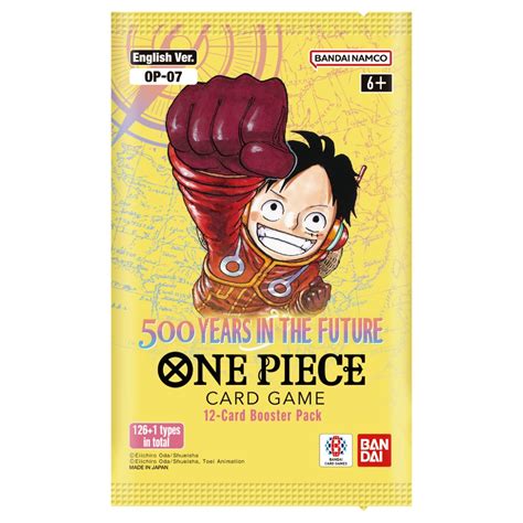 Amazon Com Bandai One Piece Card Game Booster Display In The Future Op 07 Trading Card Display For Kids Age 6 Toys Games