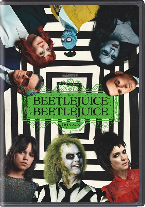 Amazon Com Beetlejuice Beetlejuice Dvd Michael Keaton Winona Ryder Catherine O Hara Justin Theroux Monica Bellucci Jenna Ortega Willem Dafoe Marc Toberoff Sara Desmond Katterli Frauenfelder Dede Gardner Jeremy Kleiner Alfred Gough Tommy