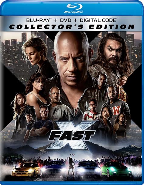 Amazon Com Fast X Collector S Edition Dvd Vin Diesel Jason Momoa Michelle Rodriguez Tyrese Gibson Sung Kang Chris Ludacris Bridges Helen Mirren John Cena Nathalie Emmanuel Jordana Brewster Scott Eastwood Daniela