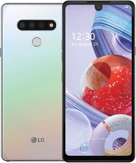 Amazon Com Lg Stylo 6 Unlocked Smartphone 4 64 Gb White Made For Us Verizon At T T Mobile Sprint Boost Cricket Metro Universal Compatibility Cell Phones Accessories