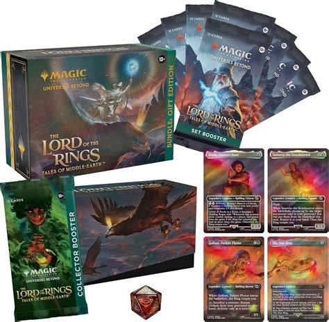 Amazon Com Magic The Gathering The Lord Of The Rings Tales Of Middle Earth Bundle 8 Set