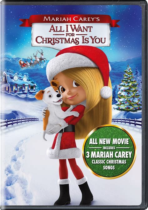 Amazon Com Mariah Carey S All I Want For Christmas Is You Dvd Breanna Yde Henry Winkler Mike Young Liz Young Steven Rosen Mariah Carey Guy Vasilovich Movies Tv