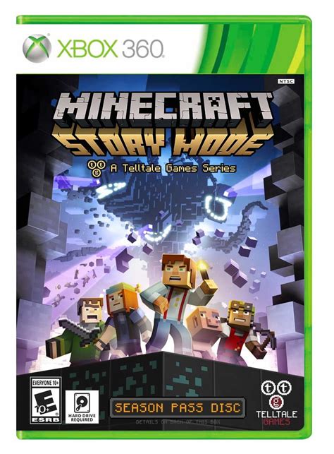 Amazon Com Minecraft Story Mode Season Disc Xbox 360 Renewed Video Games