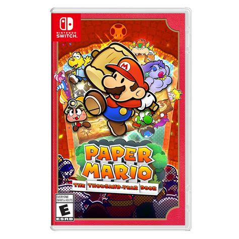 Amazon Com Paper Mario The Thousand Year Door Nintendo Games Everything Else