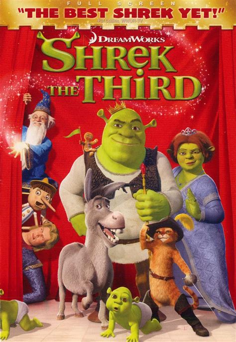 Amazon Com Shrek The Third Full Screen Edition Mike Myers Eddie Murphey Justin Timberlake Cameron Diaz Movies Tv