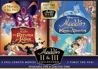 Amazon Com The Return Of Jafar Aladdin And The King Of Thieves Aladdin 2 3 Collection Dvd Scott Weinger Robin Williams John Rhys Davies Jonathan Freeman Dan Castellaneta Linda Larkin Gilbert Gottfried Jerry
