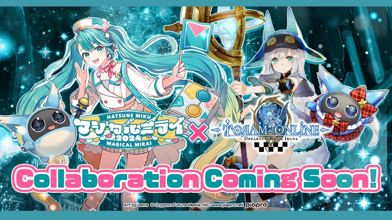 An Adventure In Exclusive Hatsune Miku Avatar Hatsune Miku Magical Mirai 2024 X Toram Online Collab Event On Now Check Out Exclusive Avatars A New Song Asobimo Inc