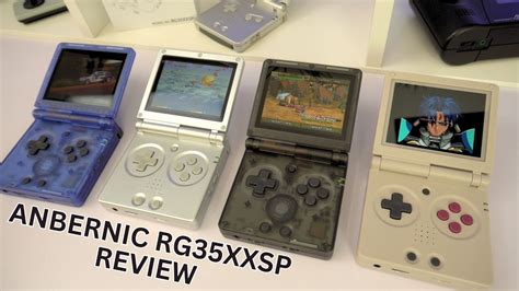Anbernic Rg35xxsp Review Clamshell Gba Sp Style H700 Cpu Retro Gaming Handheld