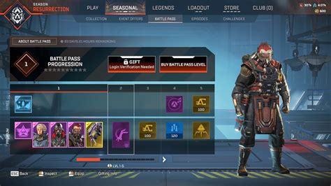 Apex Legends Resurrection Battle Pass For Season 18