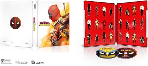 Artwork Reveal Deadpool And Wolverine 4K Uhd Blu Ray Digital Steelbooks R Steelbooks