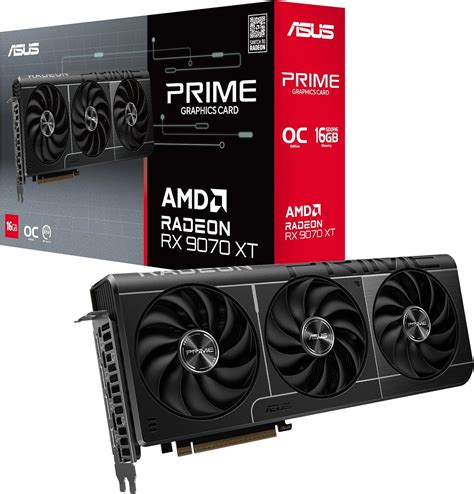 Asus Prime Amd Rx 9070 Xt Oc Edition Scheda Grafica 16 Gb Gddr6 256 Bit Pcie 5 0 1 Hdmi 2 1
