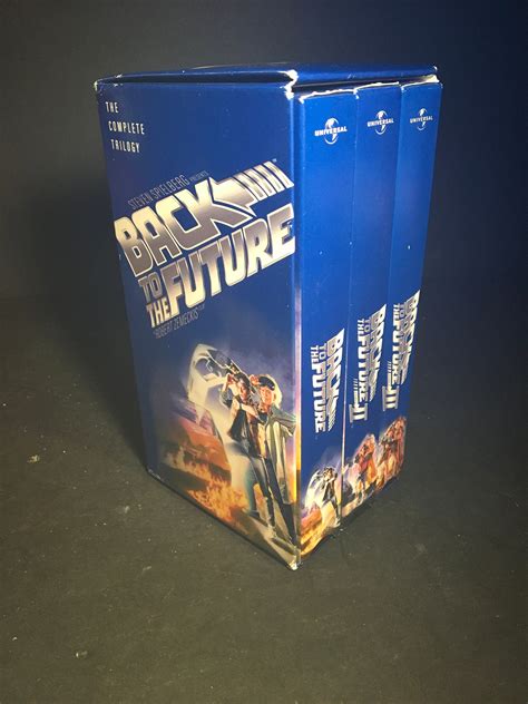 Back To The Future Trilogy Vhs Back To The Future Trilogy Vhs