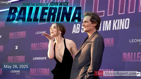 Ballerina Movie Berlin Premiere Ana De Armas Director Len Wiseman May 26 2025 4K Youtube