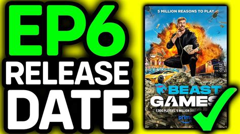Beast Games Episode 6 Release Date 2025 Mrbeast Game Show Episode 6 Release Date And Time Youtube