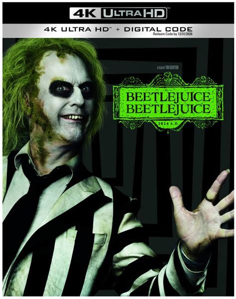 Beetlejuice Beetlejuice Arrives On Digital October 8 On 4K Ultra Hd Blu Ray Dvd November 19 2024 From Warner Bros Screen Connections