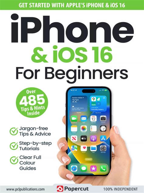 Beginners Guide To Iphone Magazine 2022 Ios 16 Perfect For Beginners Ebay
