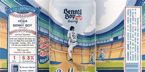 Benny Boy Brewing And Alex Vesia Launch Bullpen Dawg Hazy Ipa