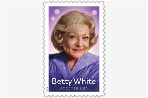 Betty White Stamps Forever
